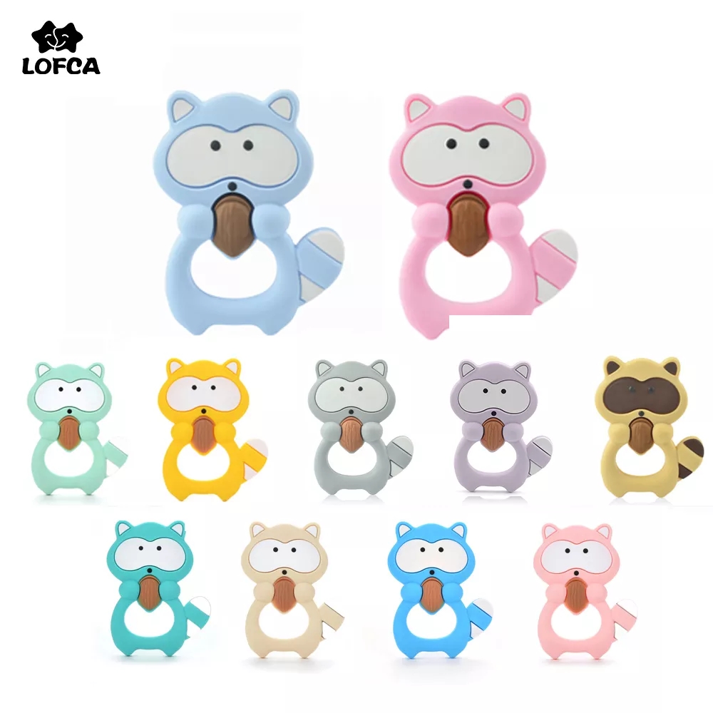 Baby Products List - 1 adet rakun silikon diş kaşıyıcı