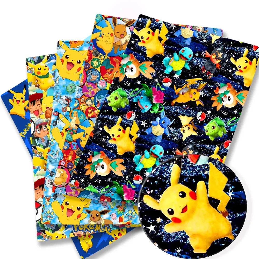 Baby Products List - Pokemon Karikatür Fabric140*50 cm El Yapımı