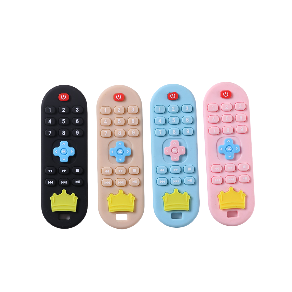 Baby Products Natural - Bebek Silikon Uzaktan Kumanda Oyuncak Diş