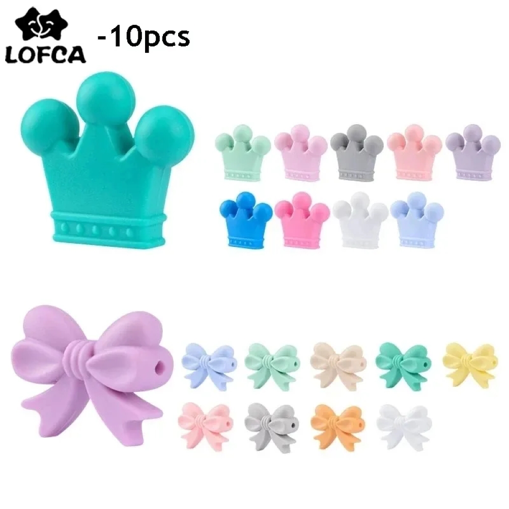 LOFCA 10 adet/grup Silikon Taç - Baby Products List incelemesi ve fiyatı